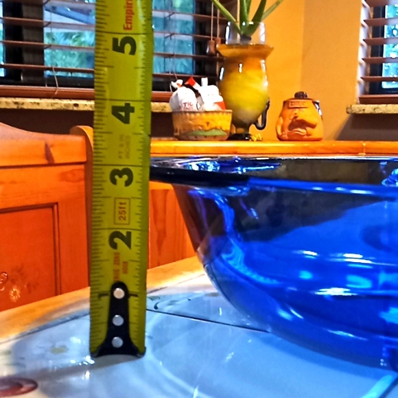 Anchor Hocking Cobalt Blue 2 Quart, 9" Round Covered Lid Casserole Dish. Colbat. - Picture 7 of 13